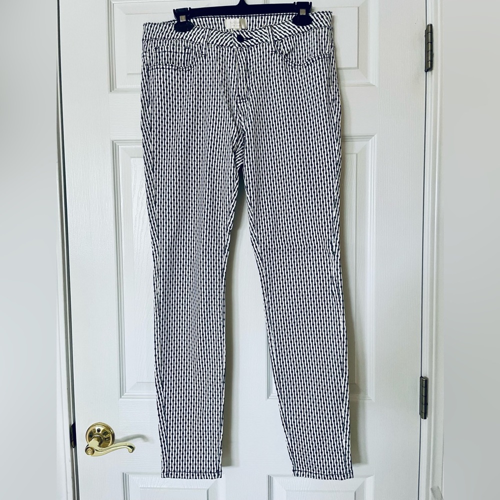 🖤🤍 Forever 21 Geometric Skinny Jeans | Y2K | Size 30